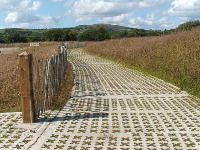 Permeable Paving Permeable paving is not composed of material which is permeable or porous but relies on gaps and voids in the surfacing to allow infiltration.