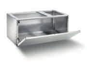 GW2045, GW1060, GW4060, GW3060 AND GW4090 OPTIONALS STAINLESS STEEL BASES AND FRAMES B9040 Base for 90 cm wide models only.