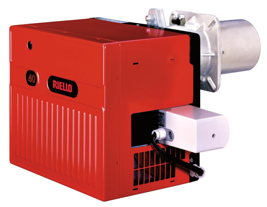 The Riello 40 GS/M series of two stage progressive or modulating gas burners, is a complete range of products developed to respond to any request of gas burners for hot air generator according to EN