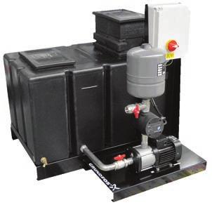 GRUNDFOS PLUMBING PORTFOLIO 11 CMB/CMBE Water supply pump packages for boosting mains pressure from tank storage.