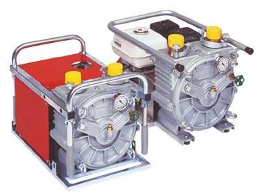 The basic idea during the development of the mobile peristaltic pumps was to integrate the advantages of standard peristaltic pumps and to achieve a compact, portable and flexible design.