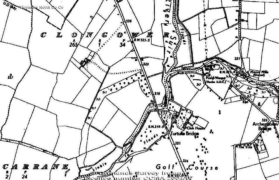 Location 4 Lands to the west of Turtulla ridge, to the north and south of River Suir, southern side of town. 11. Newspaper reports The Newspaper Reports available at www.floodmaps.