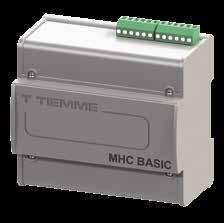 A MODULE FOR ANY NEED MHC BASIC MASTER distribution external probe heating generator thermic zones 5530M8 Master Module, mod. MHC BASIC for system control. Connect to the Climav 6000 display.