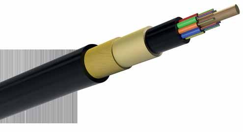 TK- Mtas multitube adss CABLE SPECIFICATIONS Fiber structure Fiber colour code Loose tube color Assembling Central element Inner sheath *Antiballistic protection Strain relief Jelly filled loose tube