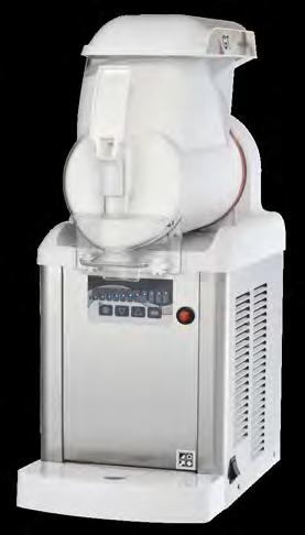 With the GT PUSH you can prepare soft ice cream and frozen yogurt, together with any product that can be prepared with a temperature between 7 and