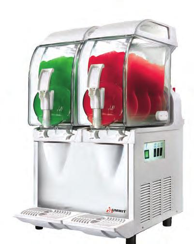 I-PRO prepares the slush in shorter time than the other traditional machines on the market.