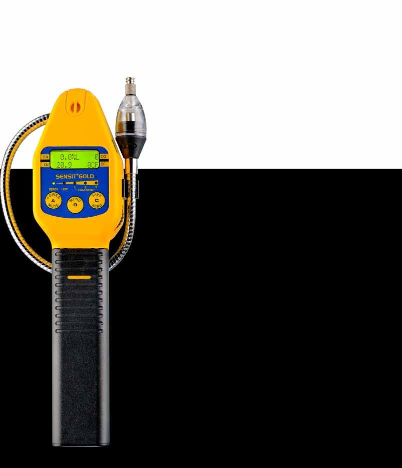 As an investigative tool, the LEL sensor is designed to find the source of combustible gas leaks fast.