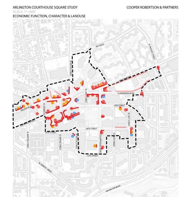 Courthouse Square Analysis - Buildings ACTIVE STREET FRONTAGE