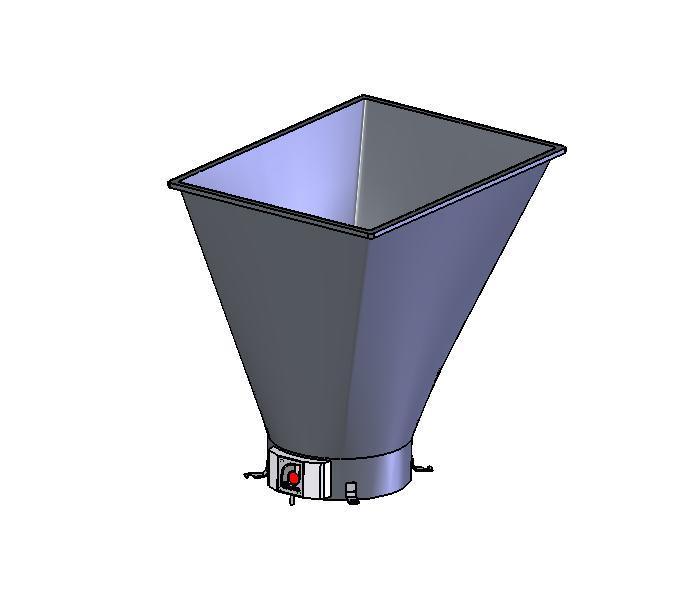 75 Litre Hopper Used in large batch production to