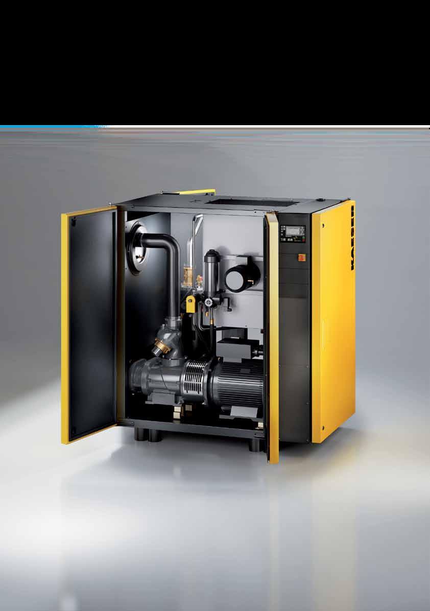 ASD series ASD: Long-term savings KAESER KOMPRESSOREN pushes the boundaries of compressed air efficiency once again with its latest generation of ASD series rotary screw compressors.