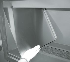 OPTIONAL STAINLESS STEEL REFLECTIVE PANEL Before you start: Stainless panels must be inspected for scratches and dimples prior to installation.