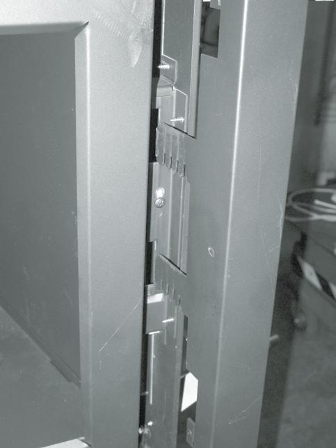 See diagram below. NOTE: There are 5 mounting slots available, this is to accommodate any fi nishing that protrudes slightly beyond the faceplate.
