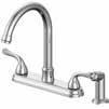 Lifetime Available on all Stream33 Faucets Faucets Kitchen Faucets Single-Handle Kitchen Faucet 3 or 4-Hole Mount Rotating Spout Optional Spray with Quick Connect Installation Hybrid Single-Handle