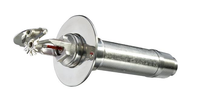 6K Stainless Steel Pendent, Horizontal Sidewall, Standard (5 mm Bulb) and Quick (3 mm Bulb) Response, Extended Coverage, are the first stainless steel dry-type sprinklers to be listed by UL and C-UL.