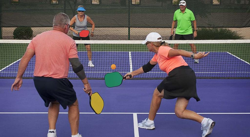 Decision to convert to Pickleball courts was a result of the PROS Plan and
