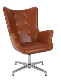 7 RANGE Kacey Chair Finish - Mink velvet fabric 00(w) x 0(d) x 90(h) mm