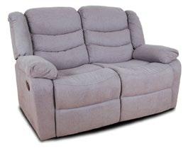 Seater Recliner Grey Fabric 00(w) x 90(d)