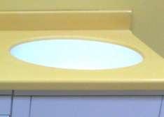 Non-porous, resistant to stain- and moisture-resistant, sinks in Corian are hygienic and easy to clean, and