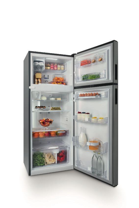 LED Lighting 2 Whirlpool refrigerators use energyefficient LED lighting, creating a beautifully warm and eco-friendly environment for the entire refrigerator.