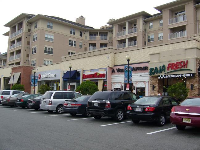 Strip shopping centers should be redeveloped as vertically integrated mixed-use centers with high-density residential, office and retail uses.