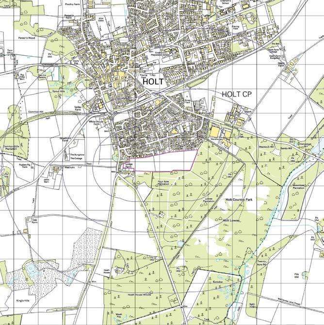 By 1980 the centre of Holt has further developed with a number of small infill residential pockets filling out