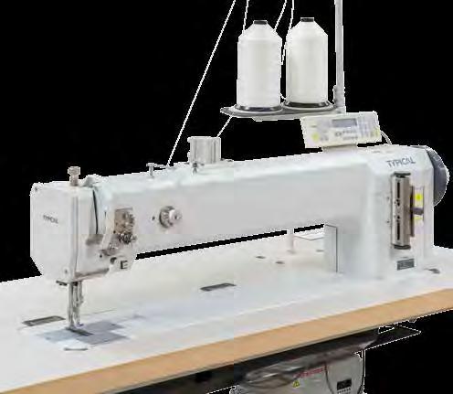 Flatbed Lockstitch Long Arm Typical TW1-1245-HL30- D2-T3 Compound Feed Lockstitch Sewing Machine Large hook 2.