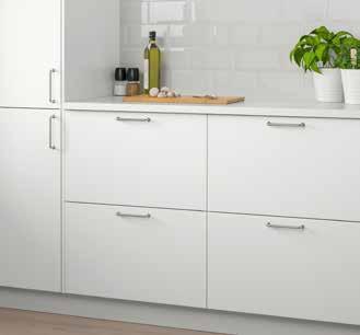 Door and drawer front styles Sleek doors and drawer fronts Sleek doors offers you straight lines and