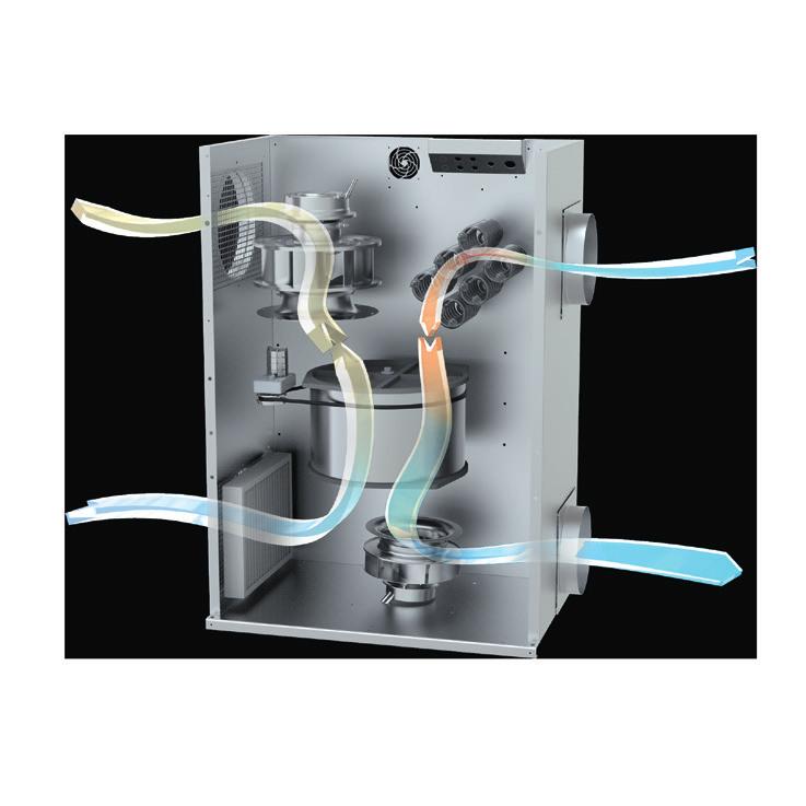TECHNICAL DATA HOW IT WORKS 1 5 FLOW 1 6 FLOW L W OUTLET 5 1 INLET C D PROCESS AIR OUT PROCESS AIR IN REGENERATION AIR IN REGENERATION AIR OUT B A H SUCTION FAN MAINTAINS FLOW OF IS DRIED BY THE