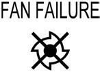 WARNING COOLING FAN FAILURE In case of cooling fan failure the frontal red indicator "Fan Failure" will light; if this happen please turn off immediately the appliance, call the nearest after sale