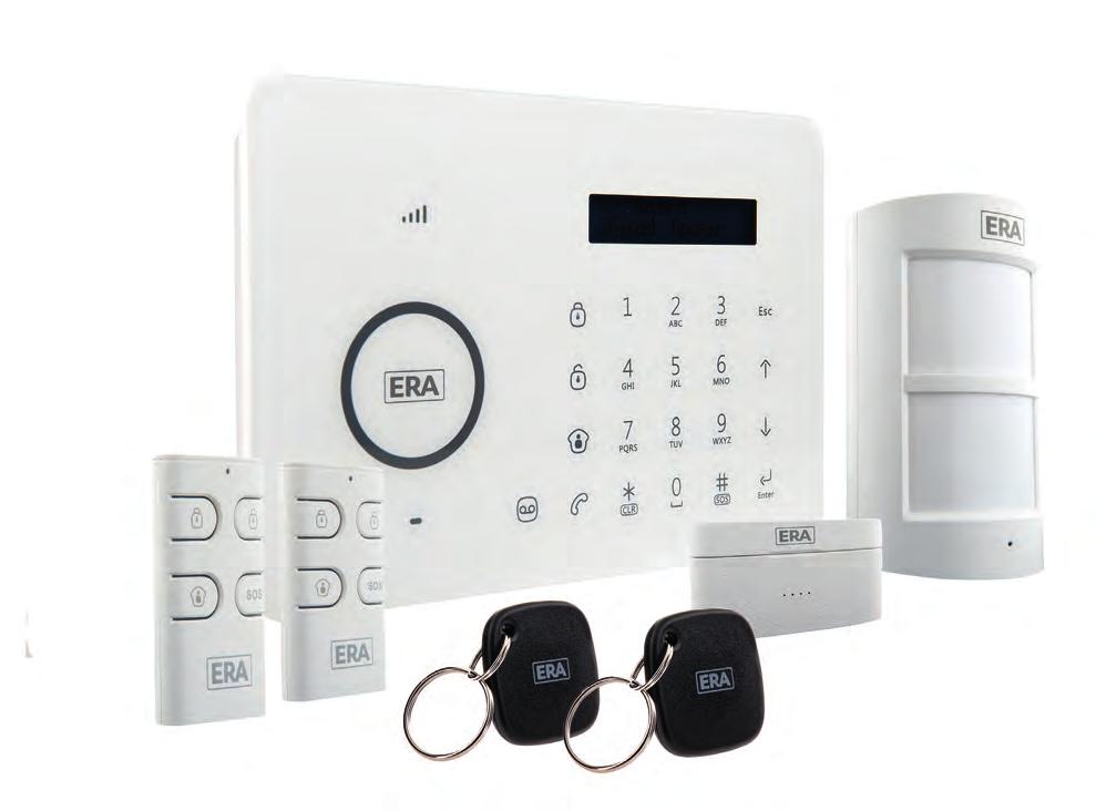 Features Wireless Touch RFID Keypad Dual Network GSM/GPRS, PSTN (landline) Selectable alert notification network preferences, i.e. landline and/or SMS text and/or GPRS message Remote monitoring