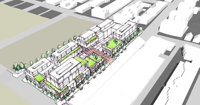 Allow up to 6 storeys for mixeduse developments along Main Street from 2nd to 7th Avenues; investigate permitting additional height during plan implementation (see Section 6.1 c.