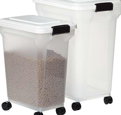 Storing fertilizer Because fertilizers are soluble.