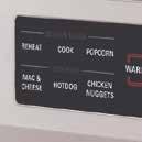 It uses a radiant heating element inside the over-the-range microwave oven to keep food warm for up to 90 minutes.