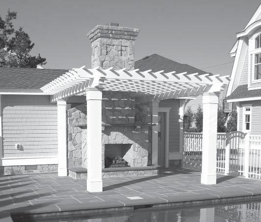 Pergola Systems INTEX Millwork Solutions Pergola Systems are as strong as they are beautiful, and designed for a secure, easy pergola installation.