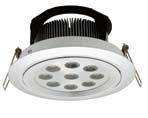 fixtures Beam angle adjustable Recessed mounted Application: Ceiling light LV-N15 x 1W Light Source: Edison LED/Cree LED Beam Angle:
