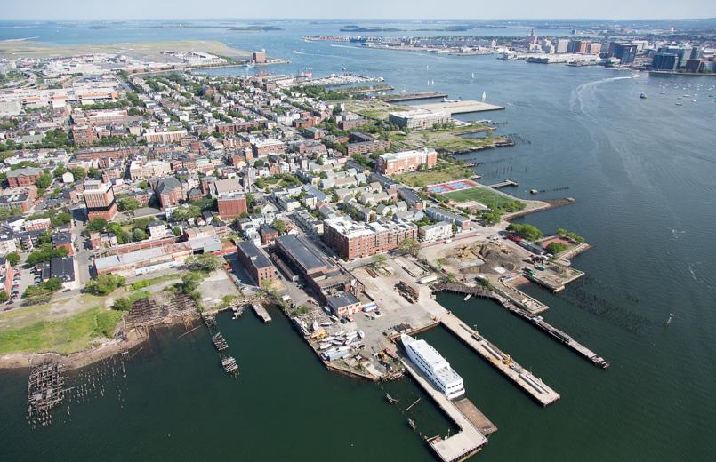 Waterfront Precedent: East Boston East Boston s waterfront transitions