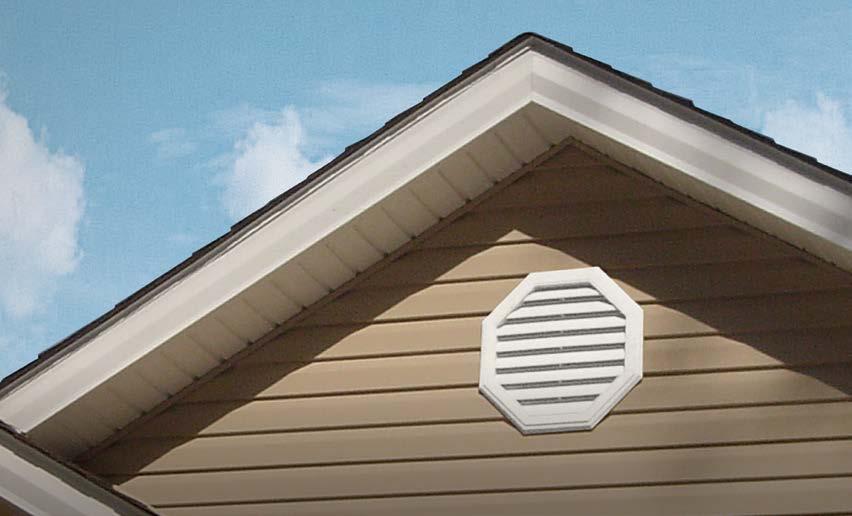 Utility Vents B-Vent / Exhaust Vent Low-profile exhaust vent Built-in grids to keep birds and rodents out Cover snaps on and off easily for quick