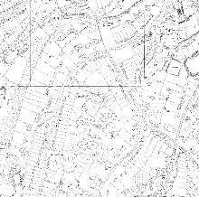 1967 historic map. The site entrance is now on Harestone Valley Road and housing development on Loxford Way.