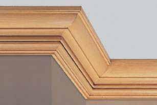 For a truly unique look, custom designed mouldings are available by quotation.