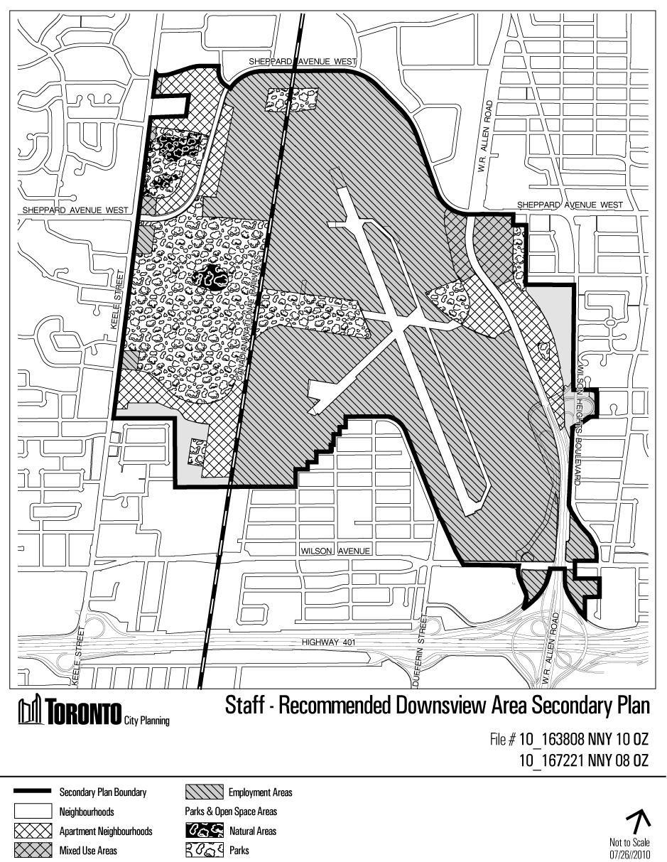 Attachment 5: Staff-Recommended Downsview Area