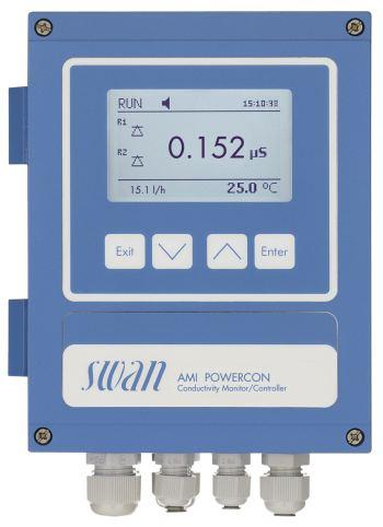 Transmitter AMI Powercon Electronic transmitter and controller for the measurement of the conductivity in power cycles.
