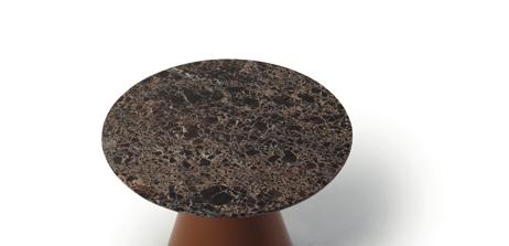 Petra tables are available with Quartzite table top combined with Quartz