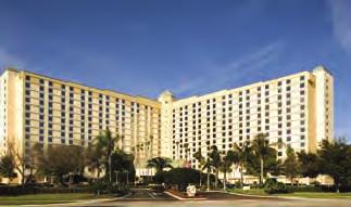 AIB has a block of hotel rooms at the Rosen Plaza Hotel.
