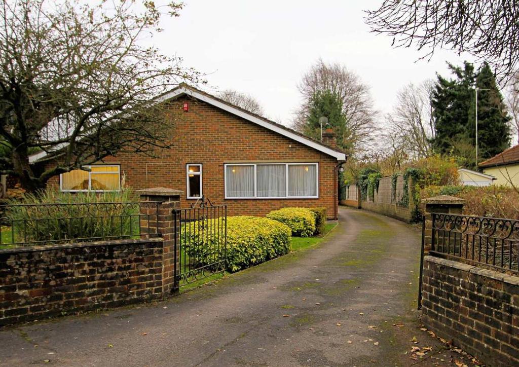 Detached 4 bedroom bungalow on plot approaching