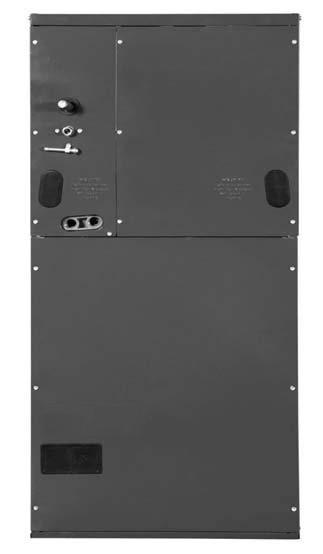 ADPF THREE-SPEED AIR HANDLER The ADPF Dedicated Downfl ow Three-Speed Air Handler is suitable for use with refrigerants R-410A and R-22.