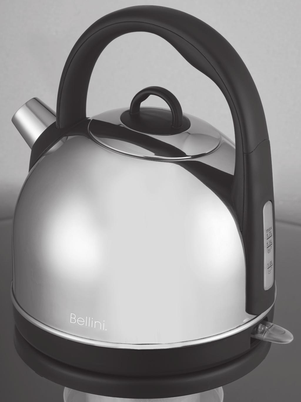 Features of Your Dome Kettle Easy-Grip Handle Scale Filter Spout