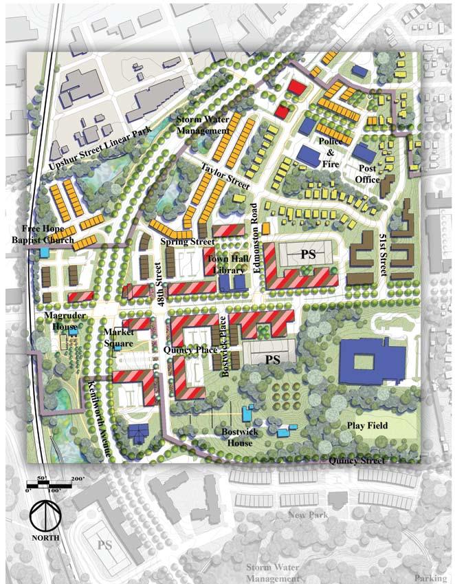 Map 5: Town Center Approved