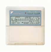 CONTROL SYSTEMS Centralised control systems Up to 64 groups of indoor units (8 units) can be centrally controlled.