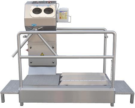 COMPACT HYGIENЕ STATION WITH SOLE CLEANING MACHINE 10.4011.