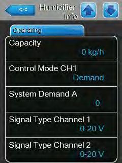 Signal Type Channel 2: Actual set signal range for the limiter signal. Note: this menu item appears only, if control mode is set to dual signal mode.